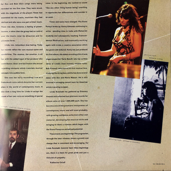 Linda Ronstadt : A Retrospective (2xLP, Comp)