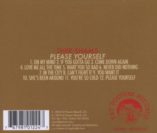 Thee Shams : Please Yourself (CD, Album)