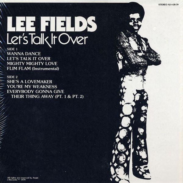 Lee Fields : Let's Talk It Over (LP, Album, RP)