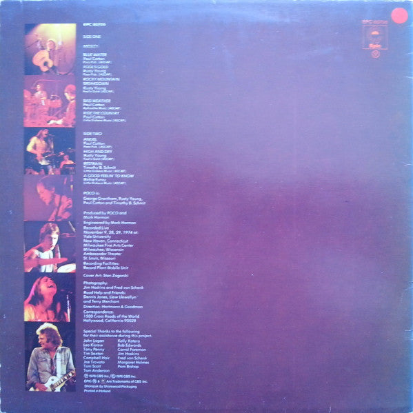 Poco (3) : Live (LP, Album)