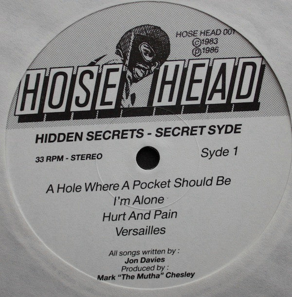 The Secret Syde : Hidden Secrets (LP, Album, RE)