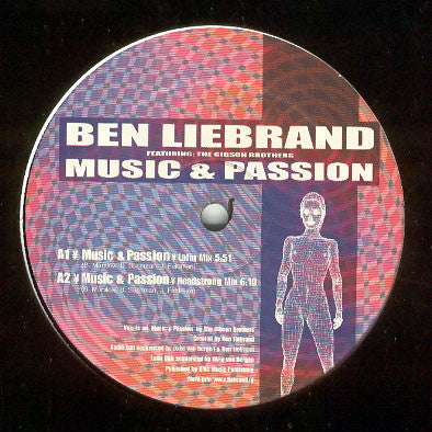 Ben Liebrand Featuring Gibson Brothers : Music & Passion (12", Maxi)