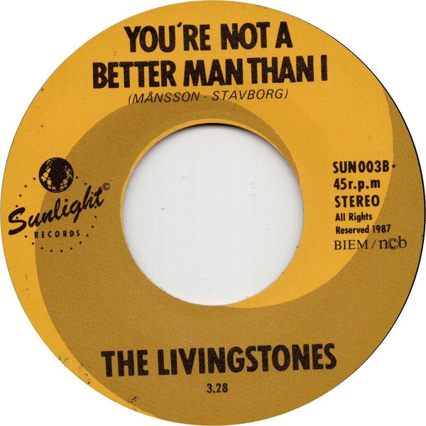 The Livingstones : Fastest Car Around! (7", Single)
