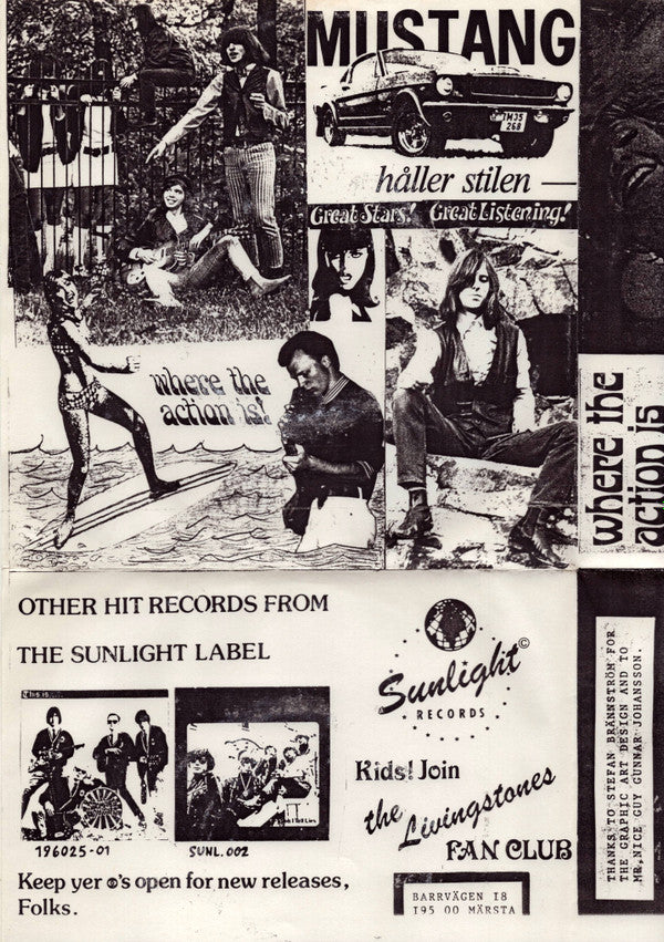 The Livingstones : Fastest Car Around! (7", Single)