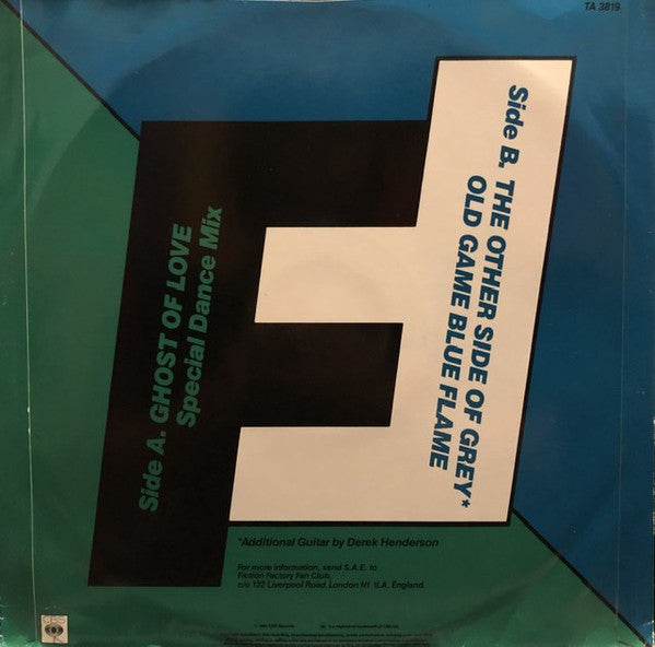 Fiction Factory : Ghost Of Love (Special Dance Mix) (12")