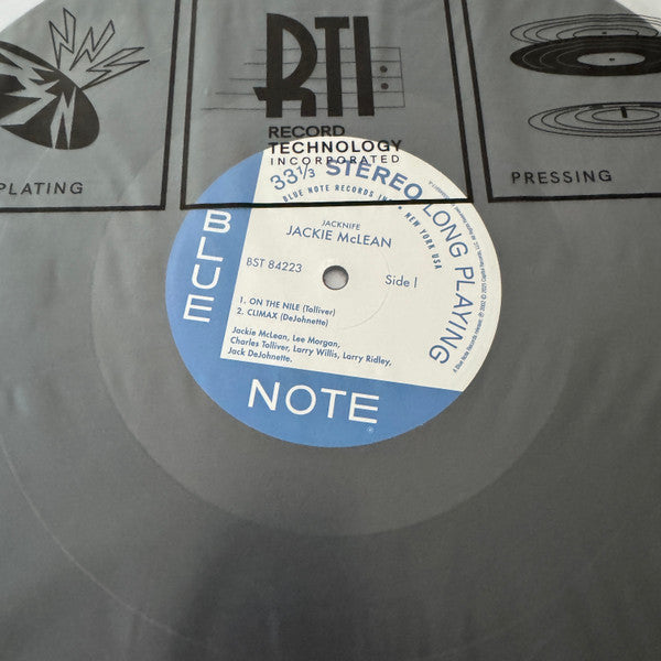 Jackie McLean : Jacknife (LP, Album, RE, Gat)