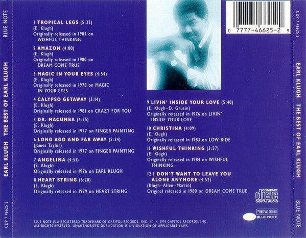 Earl Klugh : The Best Of Earl Klugh (CD, Comp)