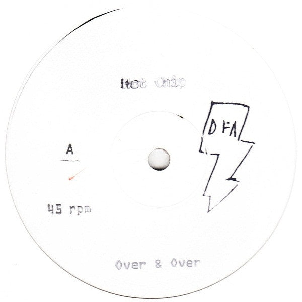 Hot Chip : Over & Over (12", Single, W/Lbl)