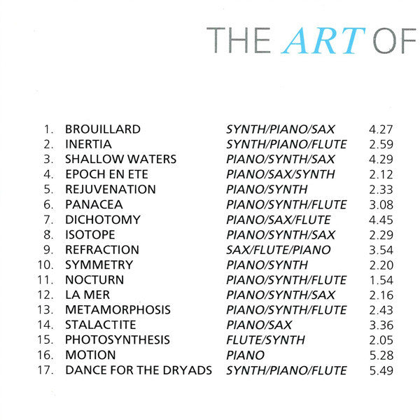 Steve Jolliffe : The Art Of Minimalism (CD)