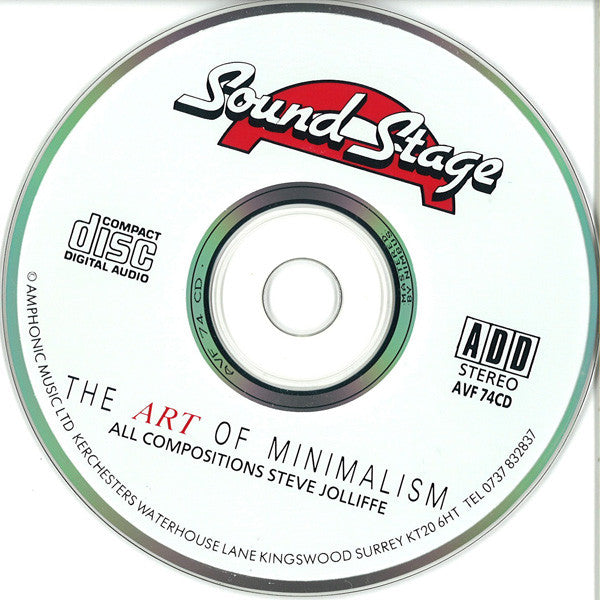 Steve Jolliffe : The Art Of Minimalism (CD)
