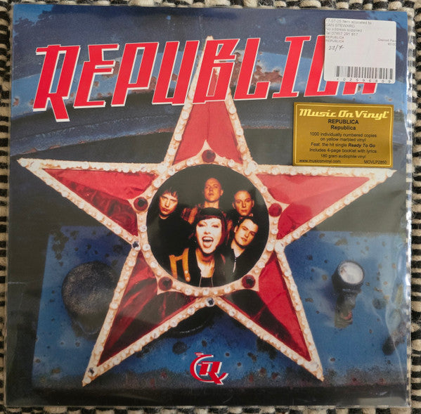 Republica : Republica (LP, Album, Ltd, Num, RE, Yel)
