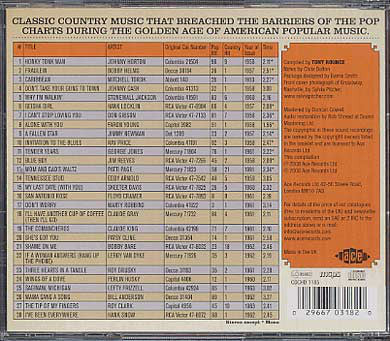 Various : The Golden Age Of American Popular Music - The Country Hits (CD, Comp)