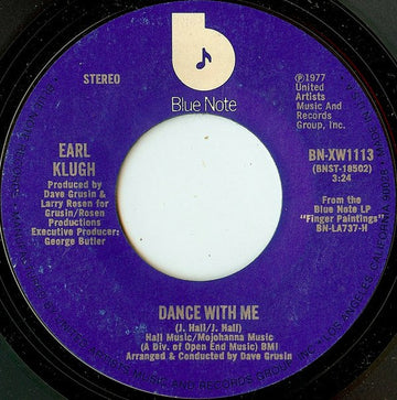 Earl Klugh : Dance With Me (7", Styrene)