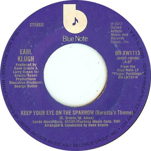 Earl Klugh : Dance With Me (7", Styrene)