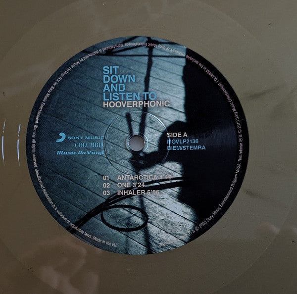 Hooverphonic : Sit Down And Listen To (2xLP, Album, Ltd, Num, RE, Gol)