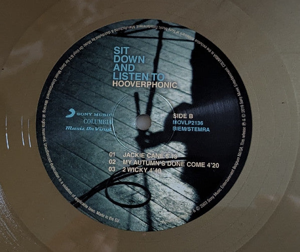 Hooverphonic : Sit Down And Listen To (2xLP, Album, Ltd, Num, RE, Gol)