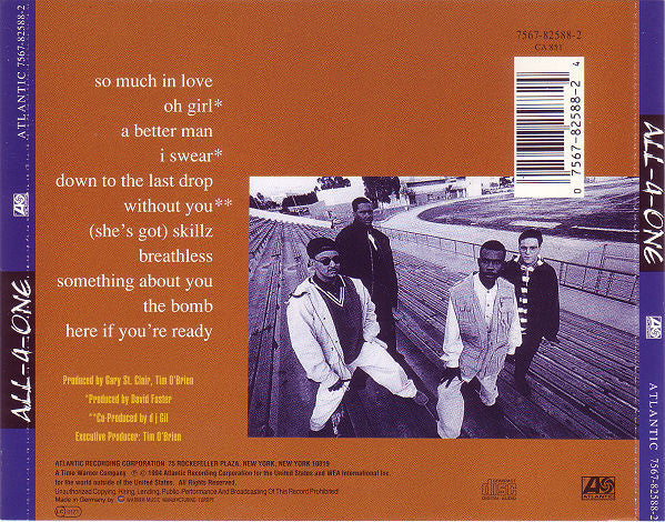 All-4-One : All-4-One (CD, Album)
