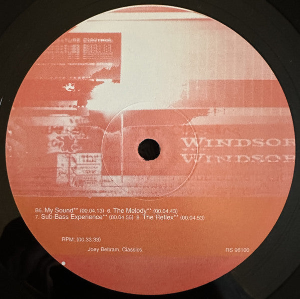 Joey Beltram : Classics (2xLP, Comp, RM)