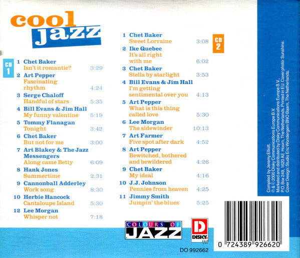 Various : Cool Jazz - The Coolest Of The Cool (2xCD, Comp)