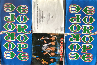 Europe (2) : Carrie (7", Single, Pos)