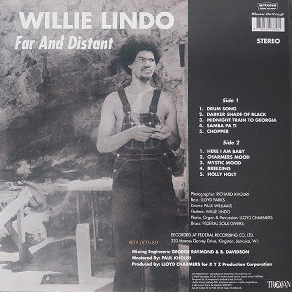 Willie Lindo : Far And Distant (LP, Album, Ltd, Num, RE, Ora)