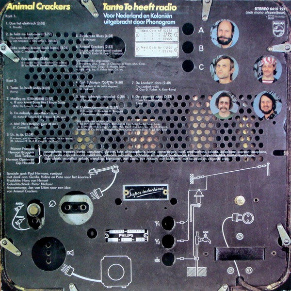 Animal Crackers (3) : Tante To Heeft Radio (LP)