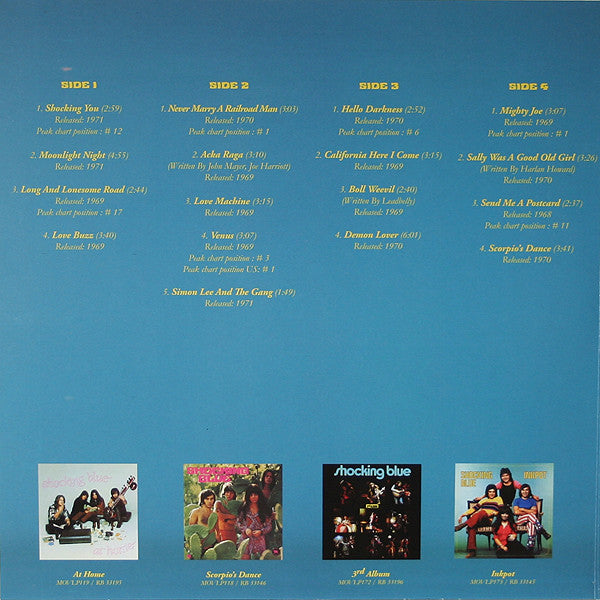 Shocking Blue : Love Buzz (2x10", Comp, Ltd, Num, Blu)