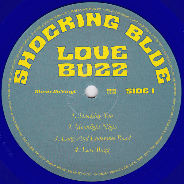 Shocking Blue : Love Buzz (2x10", Comp, Ltd, Num, Blu)