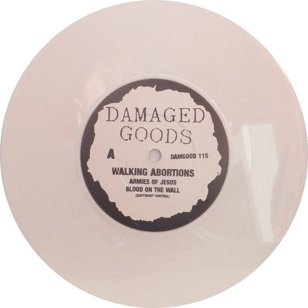 Walking Abortions : Definitely Rabies (7", Whi)