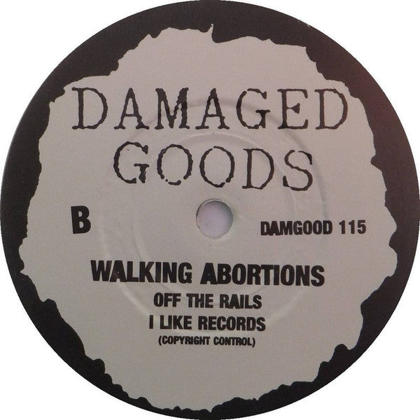 Walking Abortions : Definitely Rabies (7", Whi)