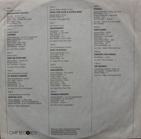 Karl Ratzer : Dancing On A String (LP, Album)