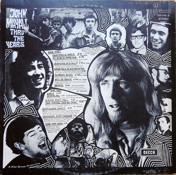 John Mayall : Thru The Years (LP, Comp)