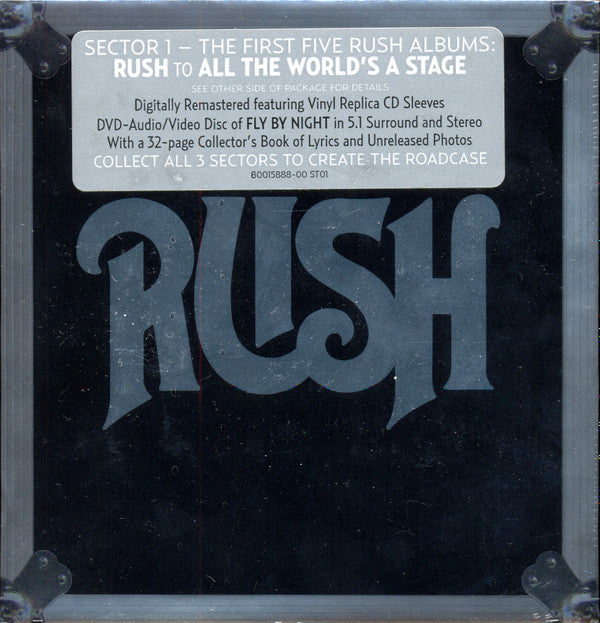 Rush : Sector 1 (Box, Comp + CD, Album, RE, RM + CD, Album, RE, RM )