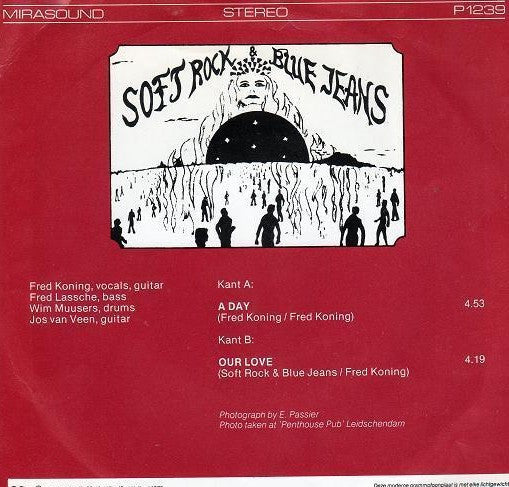 Soft Rock & Blue Jeans : A Day (7", Single)