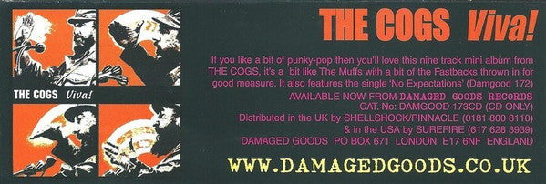 The Cogs : No Expectations (7", Single)