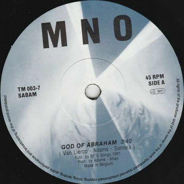 M.N.O. : God Of Abraham (7", Single)