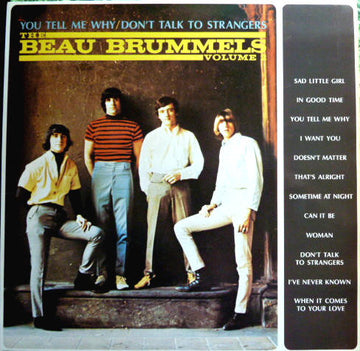 The Beau Brummels : Volume 2 (LP, Album, RE, Whi)