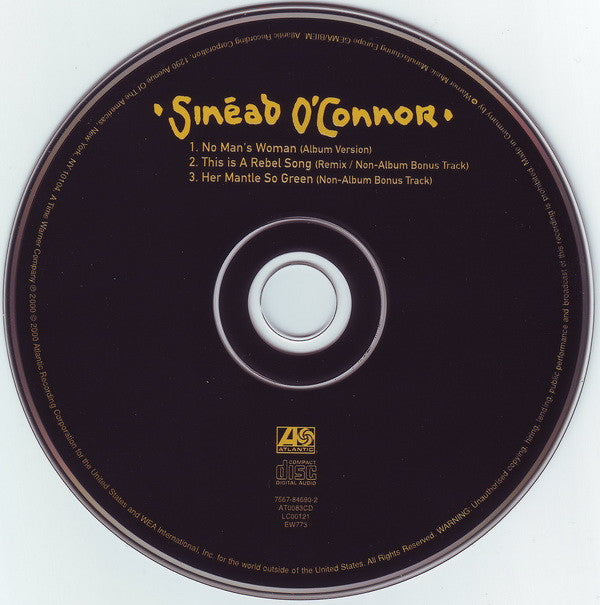 Sinéad O'Connor : No Man's Woman (CD, Single)