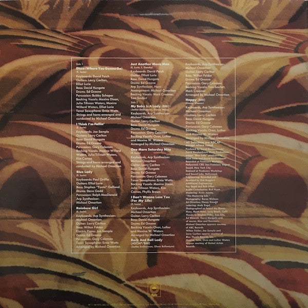 Elliot Lurie : Elliot Lurie (LP, Album)