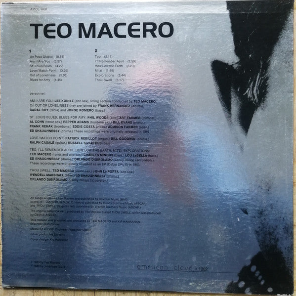 Teo Macero : Teo (LP, Comp)