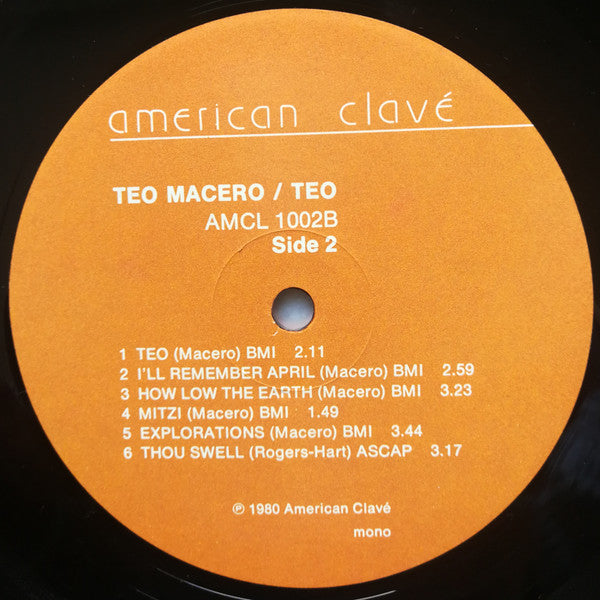 Teo Macero : Teo (LP, Comp)