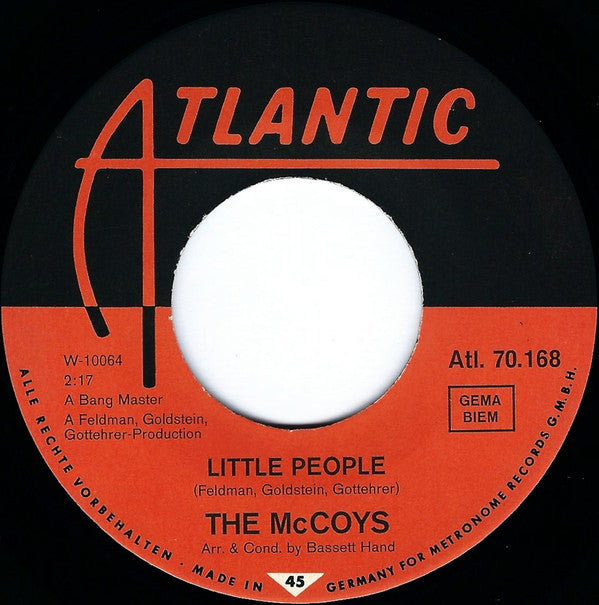 The McCoys : Come On Let's Go (7", Single)