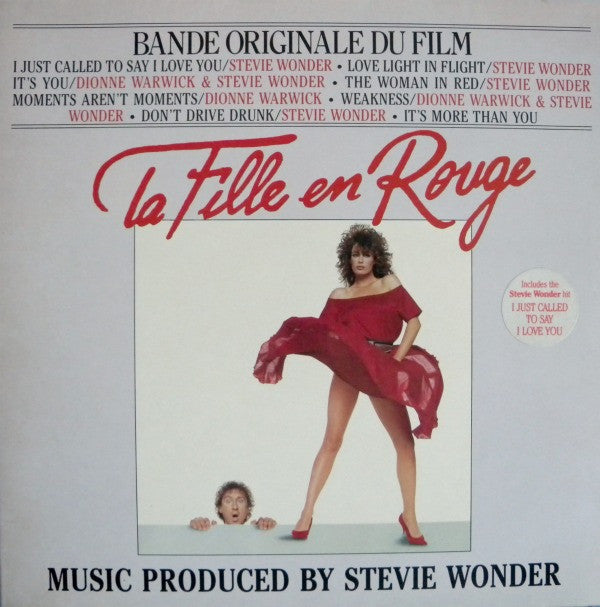 Stevie Wonder : La Fille En Rouge (Bande Originale Du Film) (LP, Album, Gat)