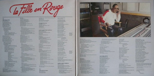 Stevie Wonder : La Fille En Rouge (Bande Originale Du Film) (LP, Album, Gat)