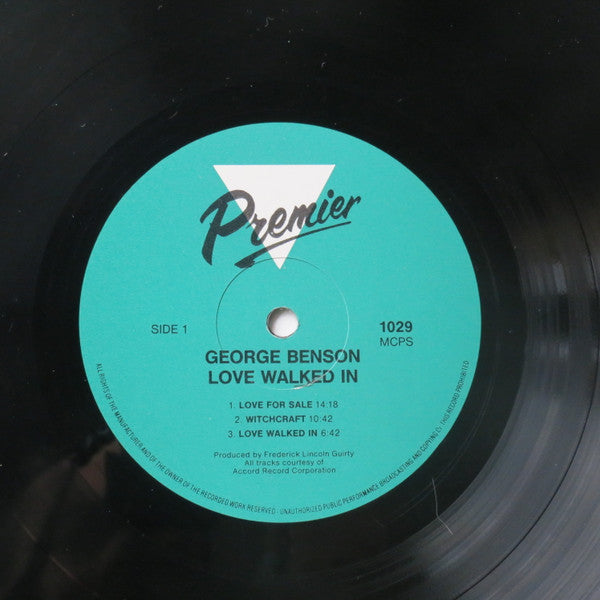 George Benson : Love Walked In (LP, Comp)