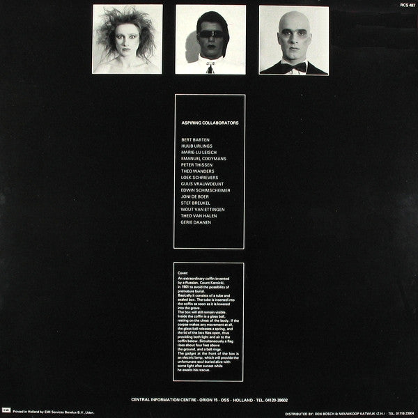 Bert Barten : Buried-Alive (LP, Album)