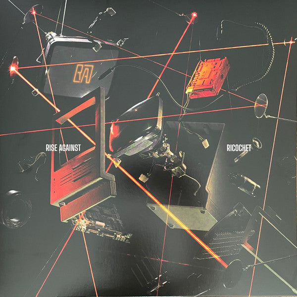 Rise Against : Ricochet (LP, Album, Ltd, Yel + 7", Single)