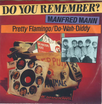 Manfred Mann : Pretty Flamingo / Do-Wah-Diddy (7", Single, RE)