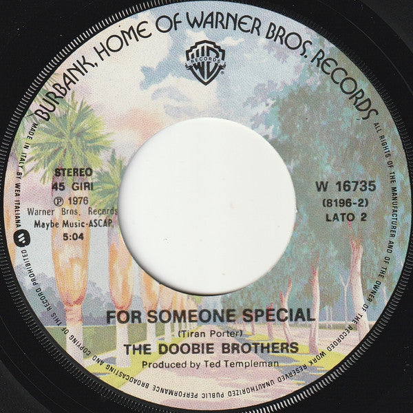The Doobie Brothers : Takin' It To The Streets  (7", Single)