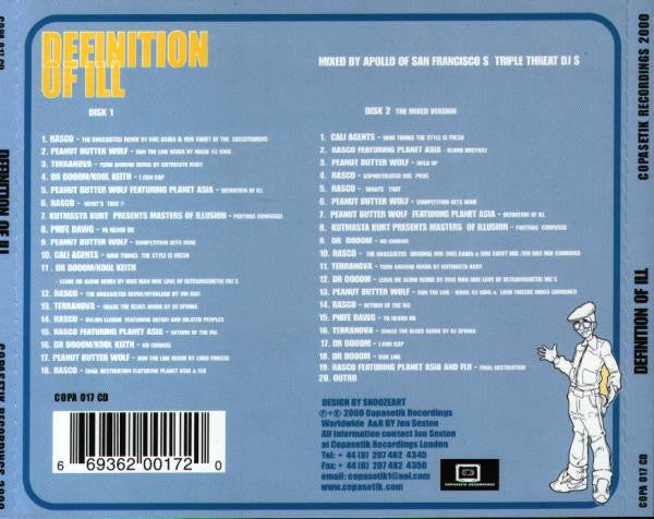 Various : Definition Of Ill (CD, Comp + CD, Mixed)